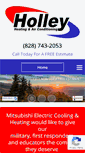 Mobile Screenshot of holleyheating.com